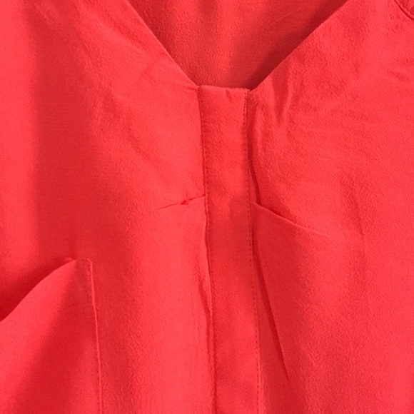 Coral Tshirt dress BCBG loose fitting comfortable - Picture 3 of 4
